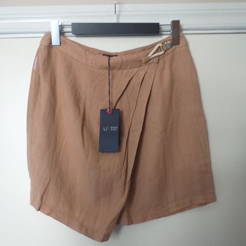 New Armani Jeans 100% linen skirt, size 38