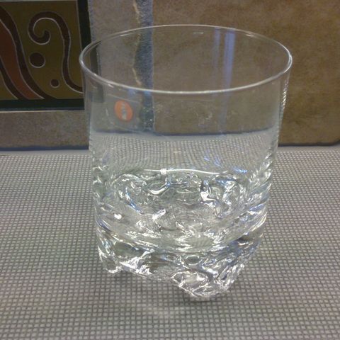 1 stk.  Iittala Gaissa krystall-glass til salgs