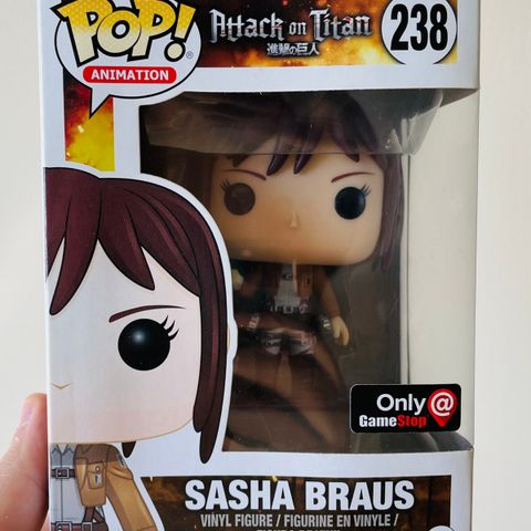 Funko Pop! Sasah Braus | Attack on Titan (238) GameStop Only