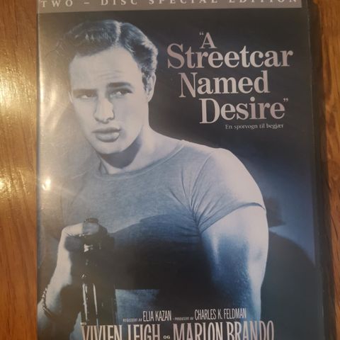 A Streetcar Named Desire (DVD, norsk tekst)