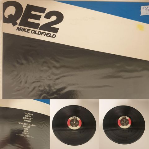 VINTAGE/RETRO LP-VINYL "QE2/MIKE OLDFIELD 1980"