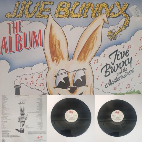 VINTAGE/RETRO LP-VINYL "JIVE BUNNY/THE ALBUM 1989"