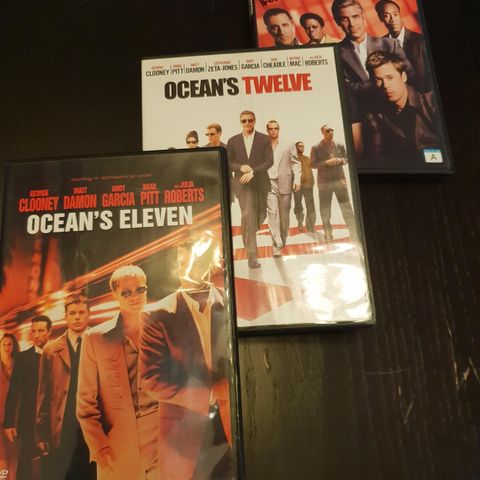 Ocean's eleven, twelve, og thirteen, og 8