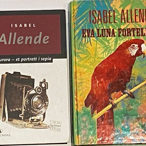 Isabel Allende to romaner: Aurora og Eva Luna forteller