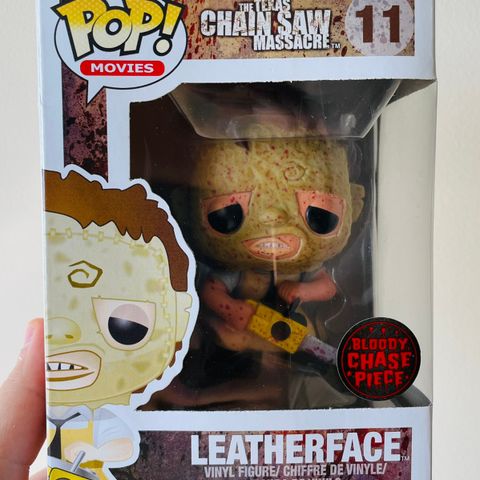 Funko Pop! Leatherface (Bloody Chase Piece) | The Chainsaw Massacre (11)