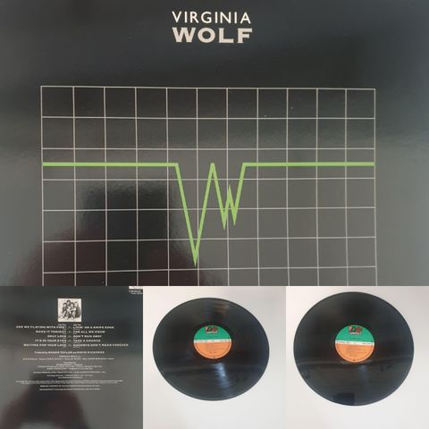 VINTAGE /RETRO LP-VINYL "VIRGINIA WOLF 1986"