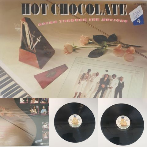 VINTAGE/RETRO LP-VINYL "HOT CHOCOLATE/GOING THROUGH THE MOTIONS 1979"