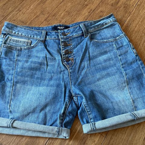 Jeansshorts fra Object str 30