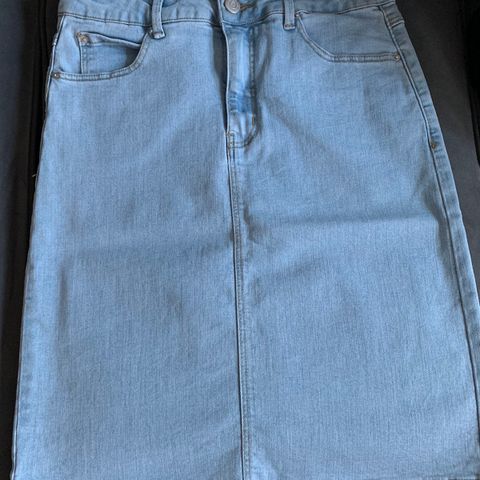 Jeans skjørt, Strl S