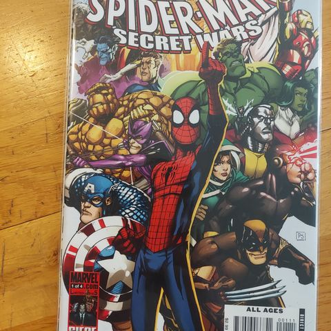 Spider-Man Secret Wars Vol 1-4