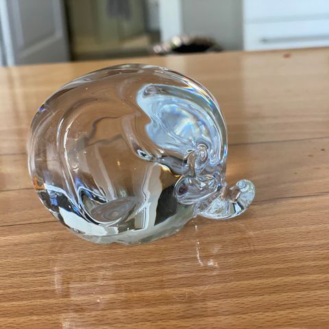 glassfigur • elefant • glasselefant