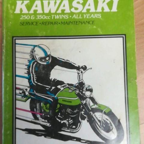 Kawasaki verkstebok.