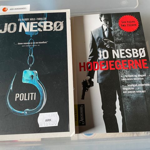 Jo Nesbø bøker!