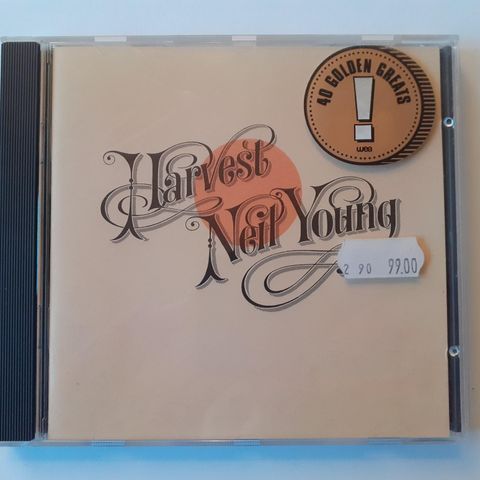 Neil Young Harvest eldre pressing