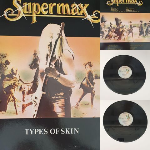 VINTAGE/RETRO LP-VINYL "SUPERMAX/TYPES OF SKIB 1980"