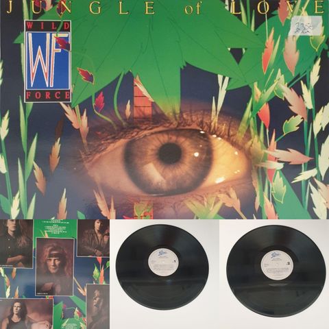 VINTAGE/RETRO LP-VINYL "WILD FORCE/JUNGLE OF LOVE 1990"