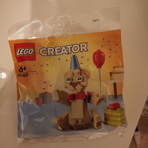 Ny Lego Creator bursdagsbamse (30582) 