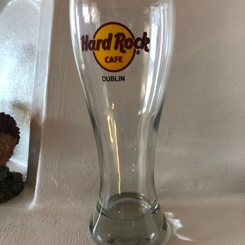 Hard Rock Cafe ølglass