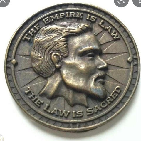Ønskes kjøpt: Oblivion Coin/Mynt. Empire is law, Oblivion mynt, Septim Coin.