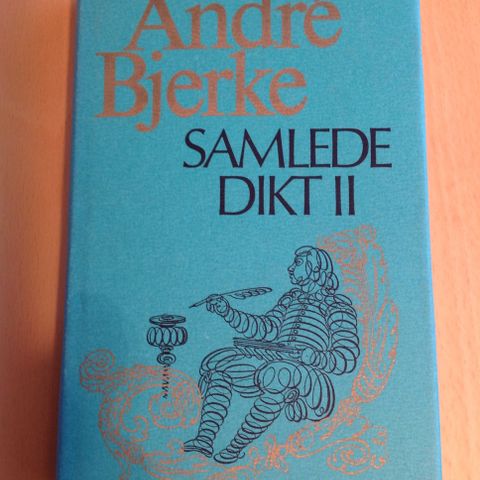 André Bjerke - samlede  DIKT II. 1977 Lyrikk gjennom 20 år