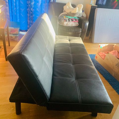 veldig pen brukt sofa bed ❤️ bredde 100 lengde 170 🤝