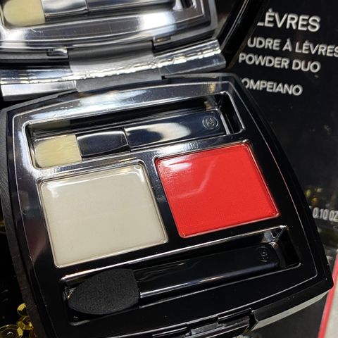 Chanel Poudre À Lèvres Lip Balm & Powder Duo - 410 Rosso Pompeiano