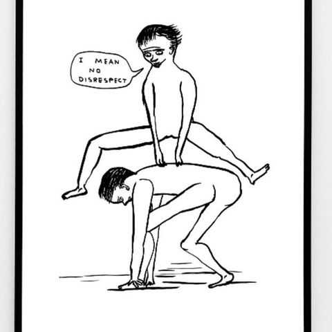 David Shrigley - i mean no disrespect (Limited Edition 250stk)