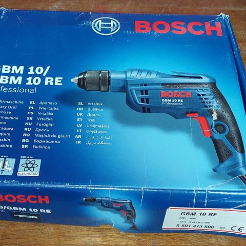 Bosch GBM 10 RE professional Nypris:1534,- Selges  950,-