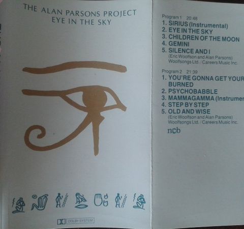 The Alan Parsons Project – Eye In The Sky ( Cass, Album 1982)