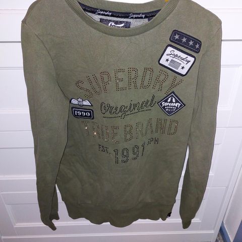 Superdry genser str xxs