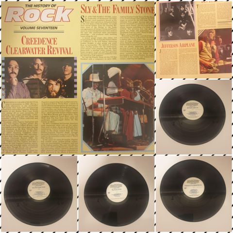 VINTAGE/RETRO LP-VINYL DOBBEL "HISTORY OF ROCK"