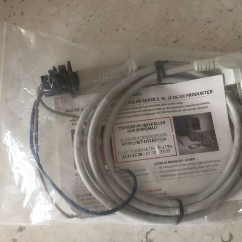 Electrical Cable for OSO Hotwater Tank