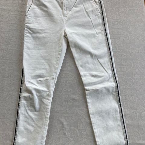 Pieszak jeans Kenya long rise & cropped fit str 27 - hvit