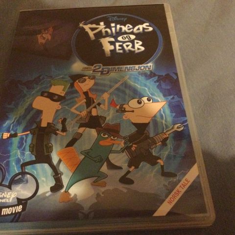 phineas & ferb dvd