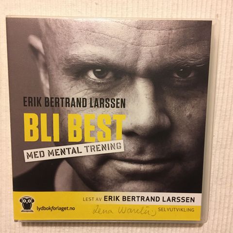 BokFrank: Erik Bertrand Larssen; CD: Bli best med mental trening (2013)