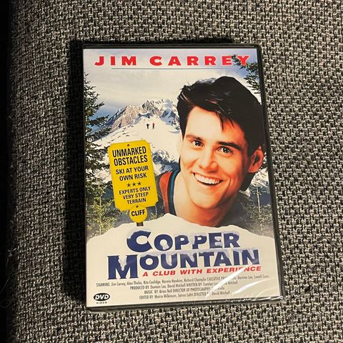 COPPER MOUNTAIN (Jim Carrey film fra 1983) DVD ny i plast, norsk tekst