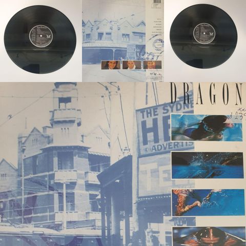 VINTAGE/RETRO LP-VINYL "DRAGON/BONDI ROAD 1989"