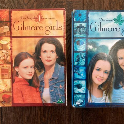 DVD Gilmore Girls, sesong 1 og 2