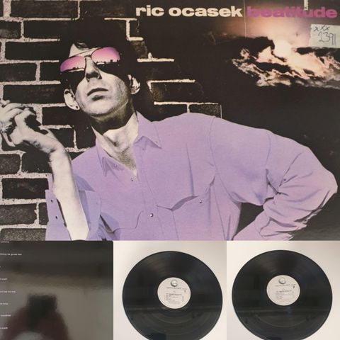 VINTAGE/RETRO LP-VINYL "RIC OCASEK/BEATITUDE 1982"