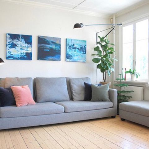 Deilig stor og myk lounge sofa fra Habitat