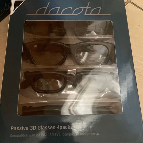 Dacota Passive 3D Glasses 4packs