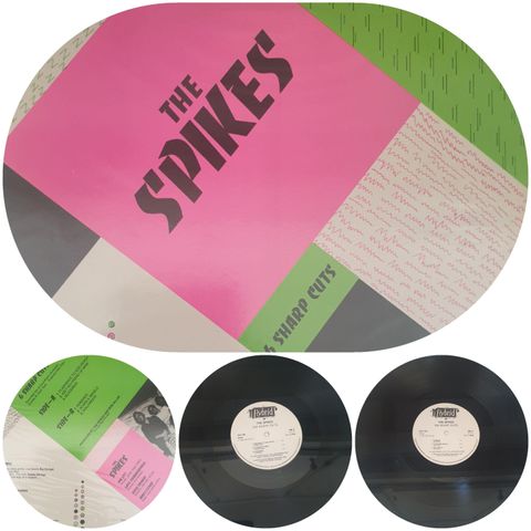 VINTAGE/RETRO LP-VINYL "THE SPIKES/SIX SHARP CUTS 1985"