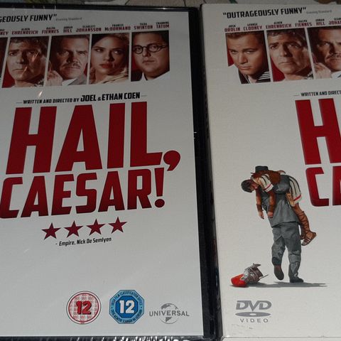 Hail, Caesar!(DVD)norsk tekst