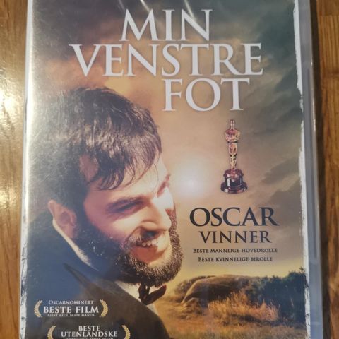 Min Venstre Fot (DVD, ny i plast)