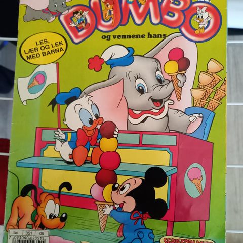 Dumbo og Vennene Hans Nr.5/1990- Walt Disney