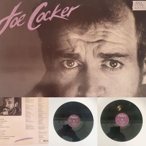 VINTAGE/RETRO LP-VINYL "JOE COCKER/CIVILIZED MAN 1984"