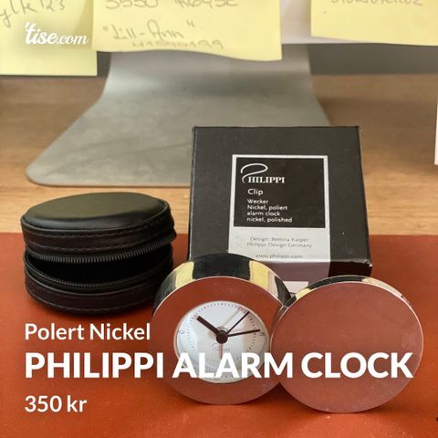 Helt ny Philippi Alarm klokke