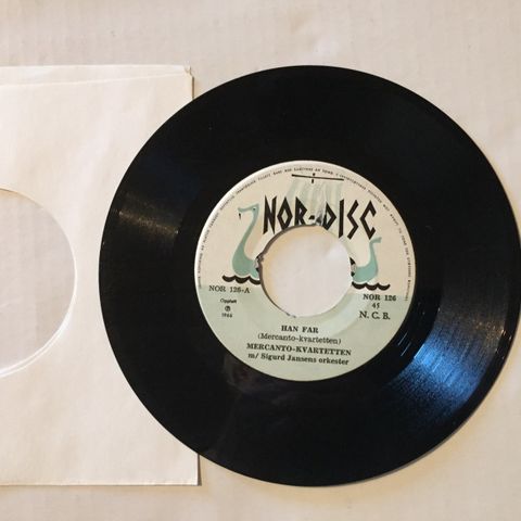 MERCANTO-KVARTETTEN / HAN FAR - 7" VINYL SINGLE