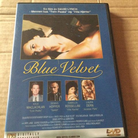 Blue Velvet.      Norsk tekst