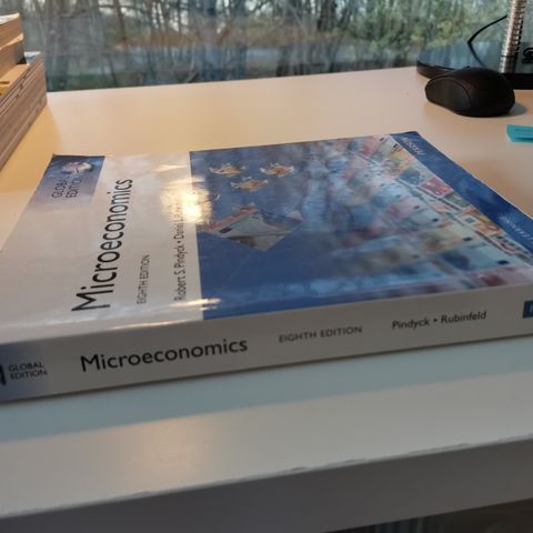 Bøker:Microeconomics, Operations Management og Investments